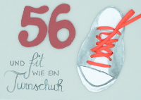 Fit wie ein Turnschuh